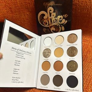 WOW POSHMARK - Klarity Kosmetics EYE LOVE COFFEE 12 Pan Palette